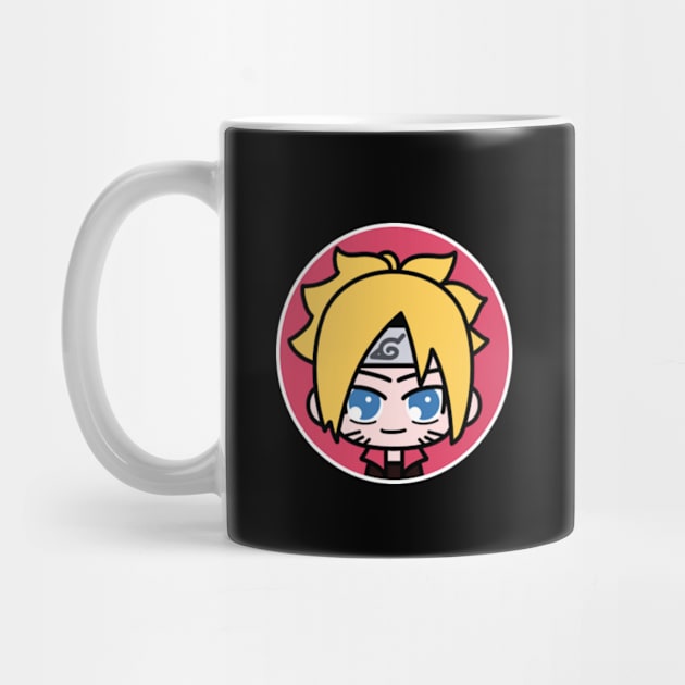 Boruto Uzumaki Naruto Chibi Anime Art by louisewearingtee